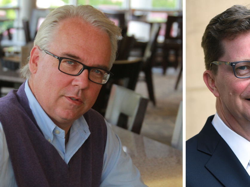 Mike Ahlgren and John Affleck
