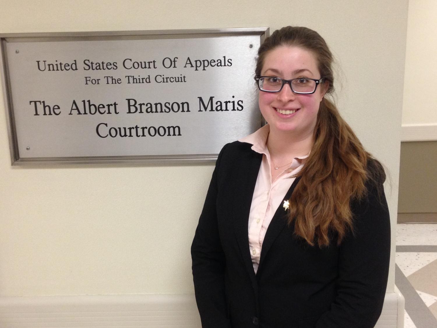 Third-year Penn State Law student Penelope Scudder