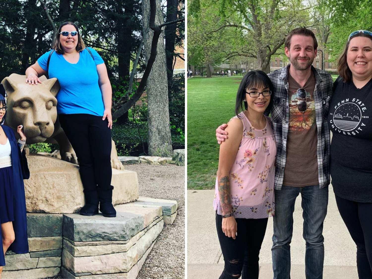 Struggles with mental health united these two Penn State World Campus students