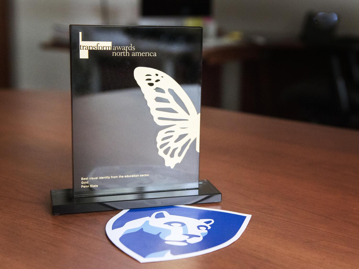 Transform Award for Penn State mark redesign