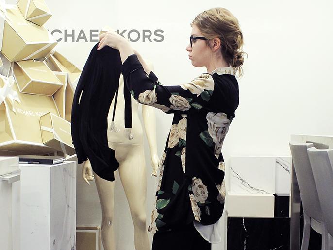 Ashley Turcheck at Michael Kors