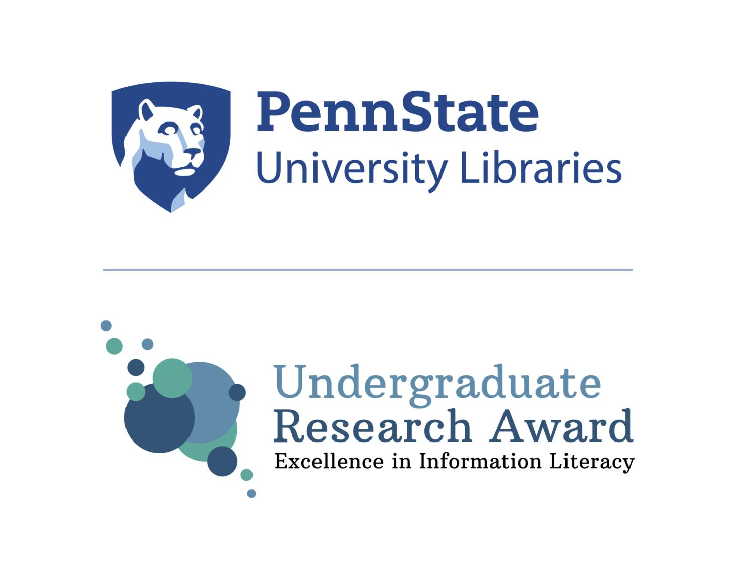 Undergraduate Research Award: Excellence in Information Literacy graphic