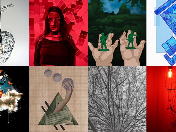 Spring 2021 work by Visual Art Studies Students