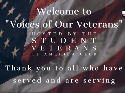 Image of American flag on zoom