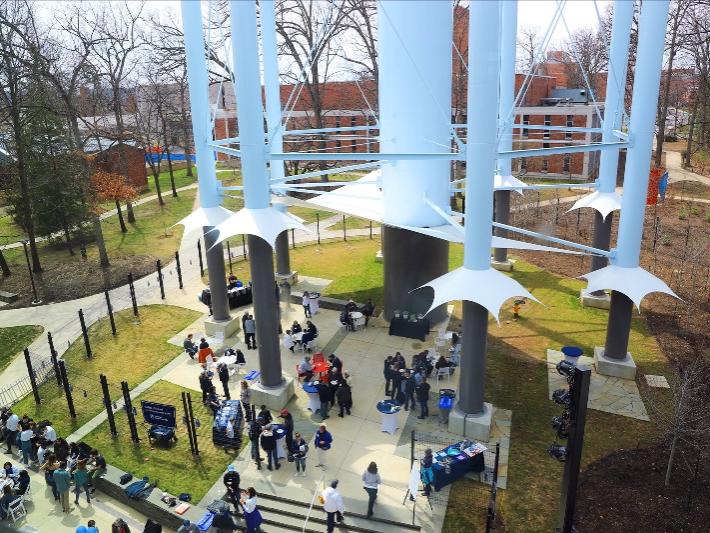 The Barbara O. and James R. Korner Tower Terrace