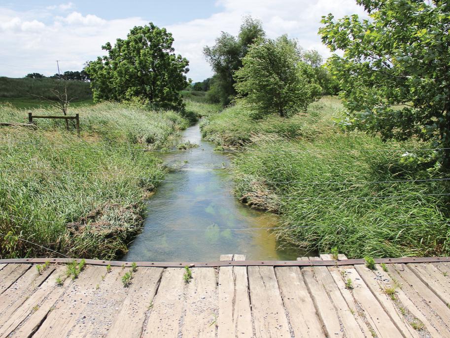 photo of creek for land-use webinar
