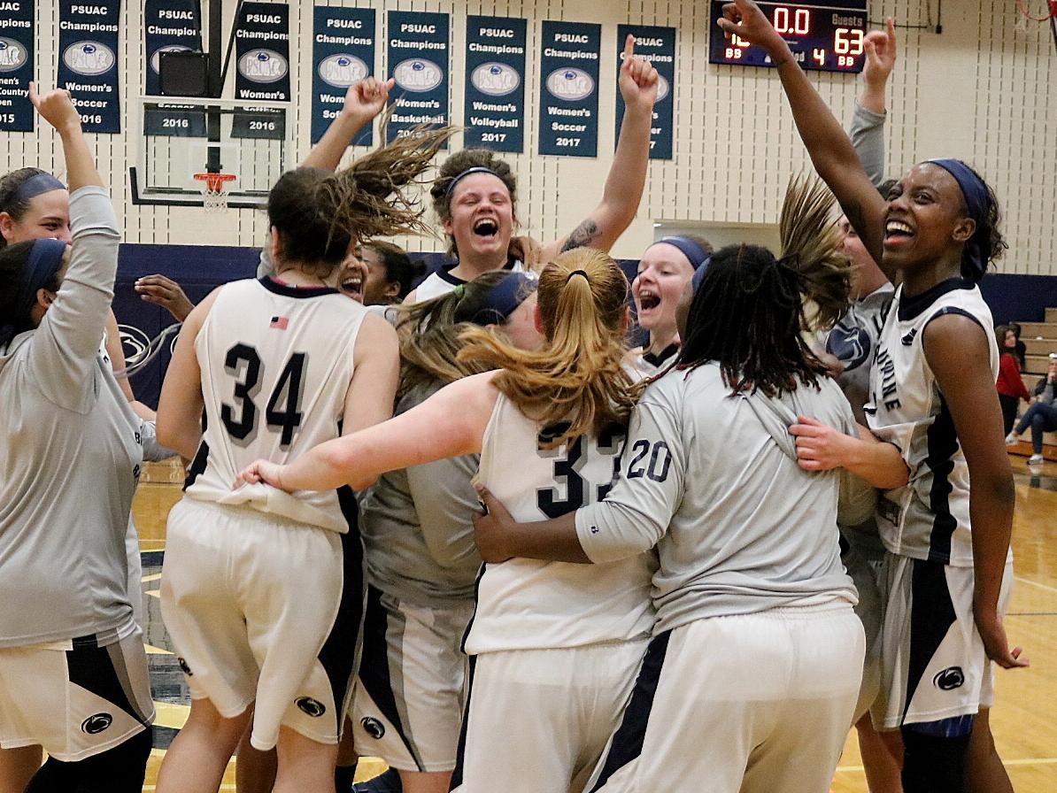 Penn State Brandywine - PSUAC women's basketball champions