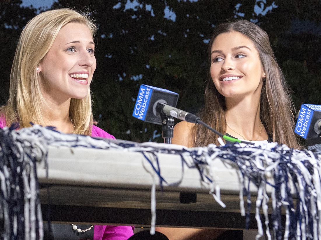 Homecoming parade webcast hosts