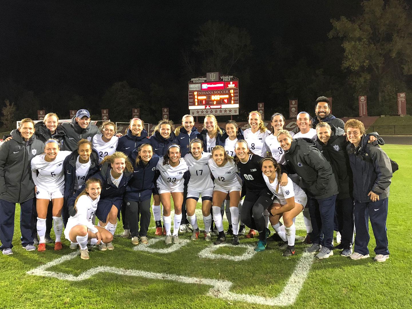 Team poses in group shot