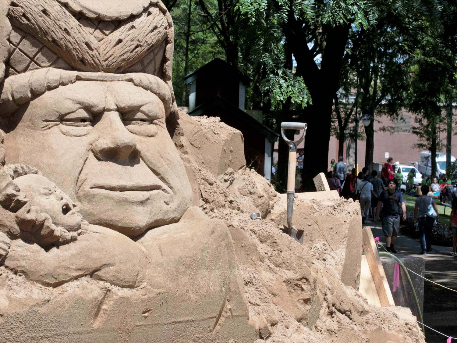 sand sculpture