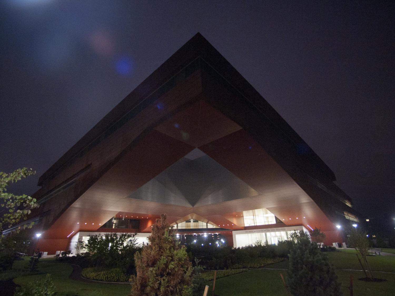 Millennium Science Complex at Penn State, Night