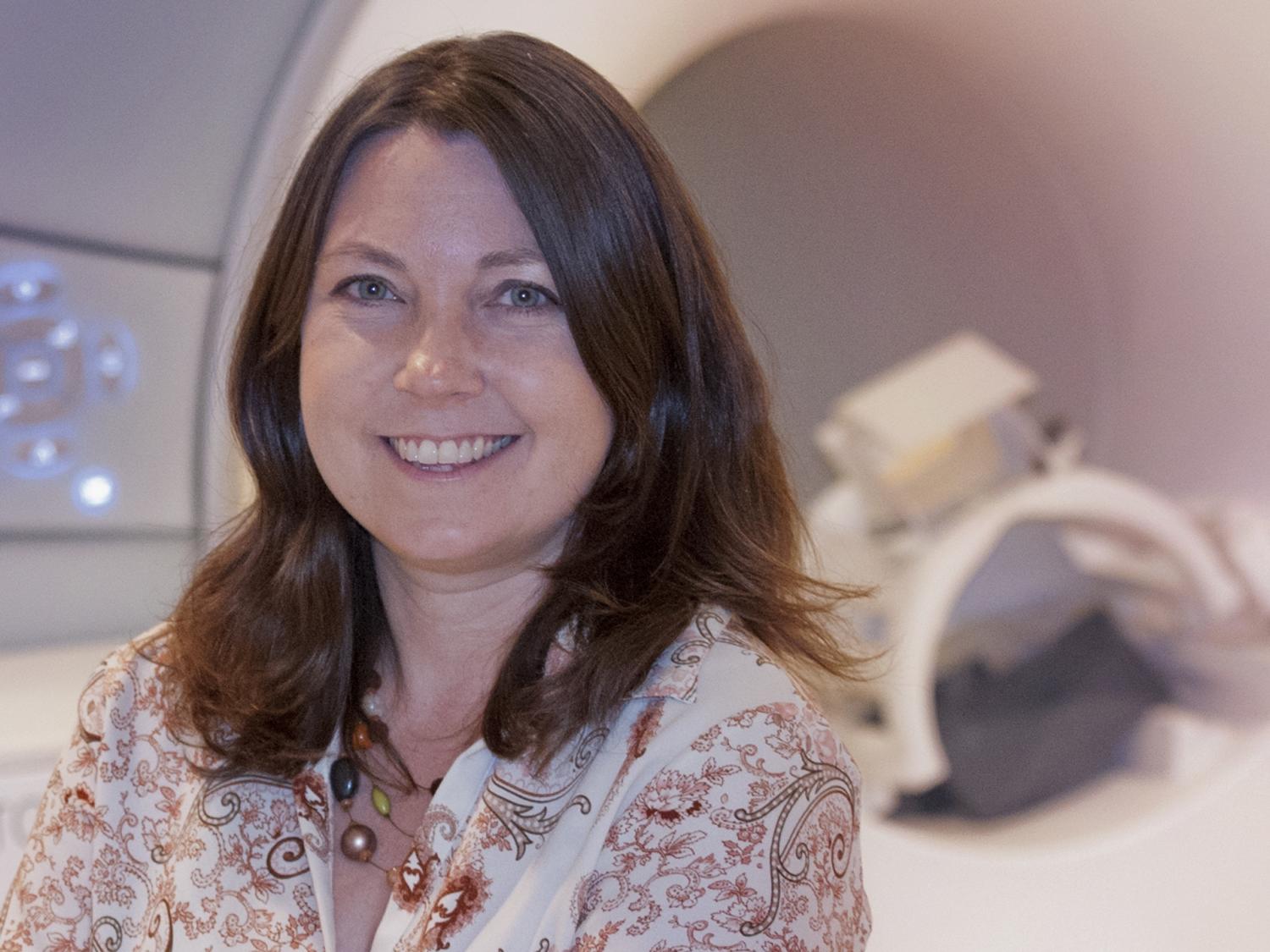 Nancy Dennis in MRI facility