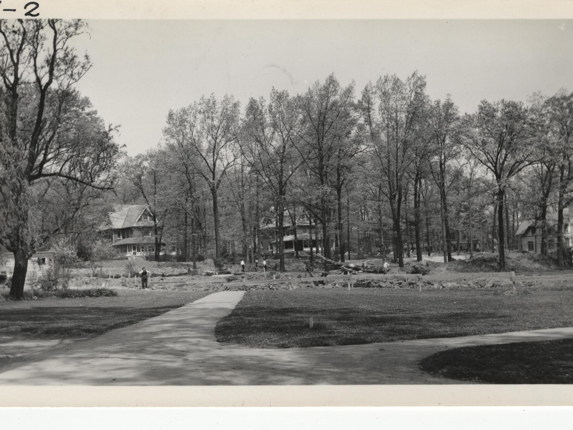 Central Burrowes construction 1938-1940