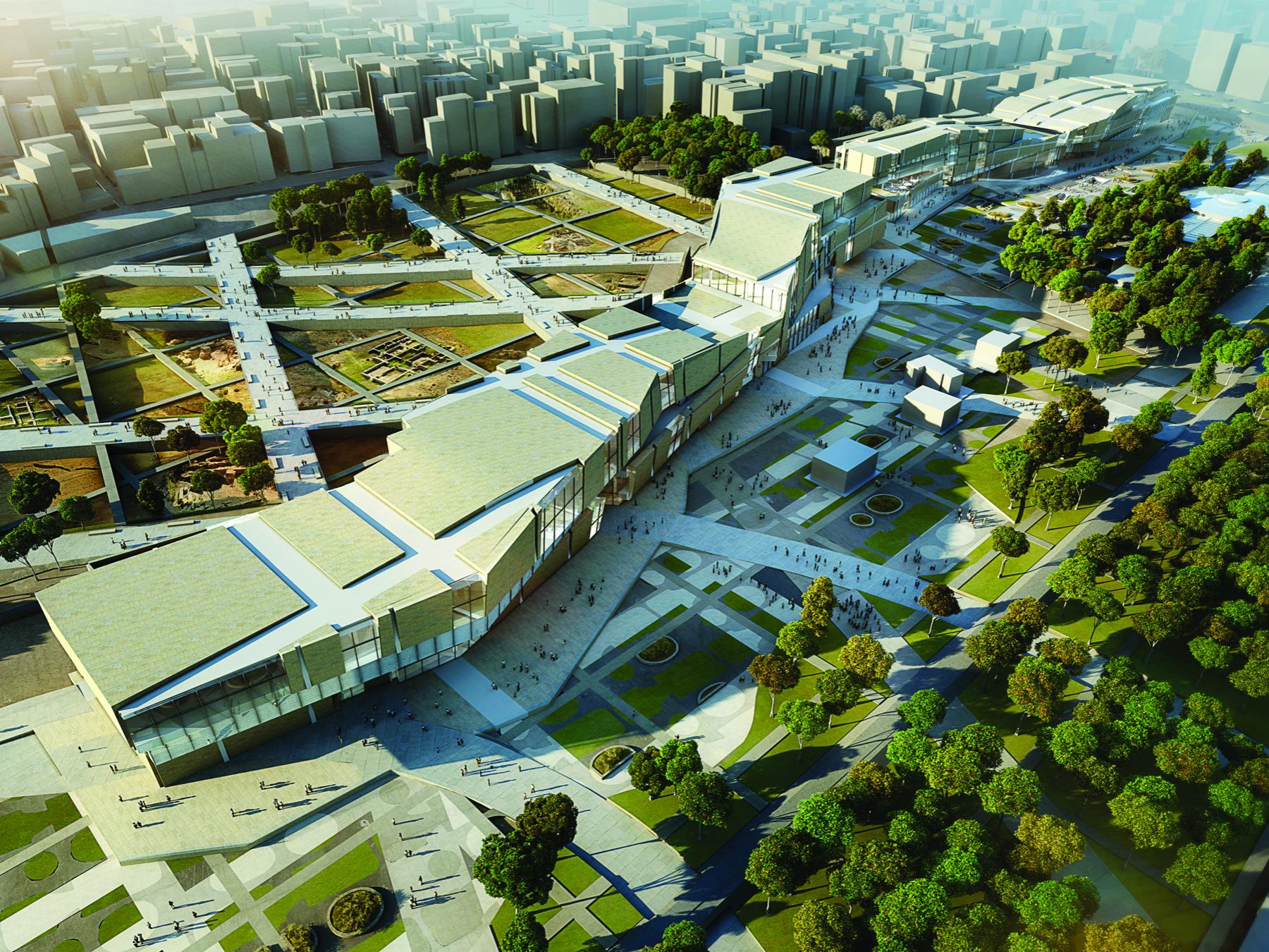 Yenikapi Archeo Park and Museum by Peter Eisenman