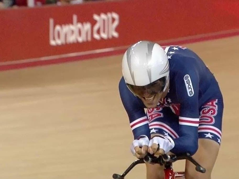 Cyclist competing at London Olympics