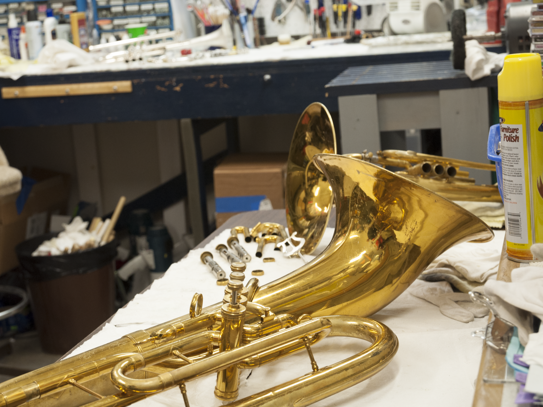 Instrument repair suite
