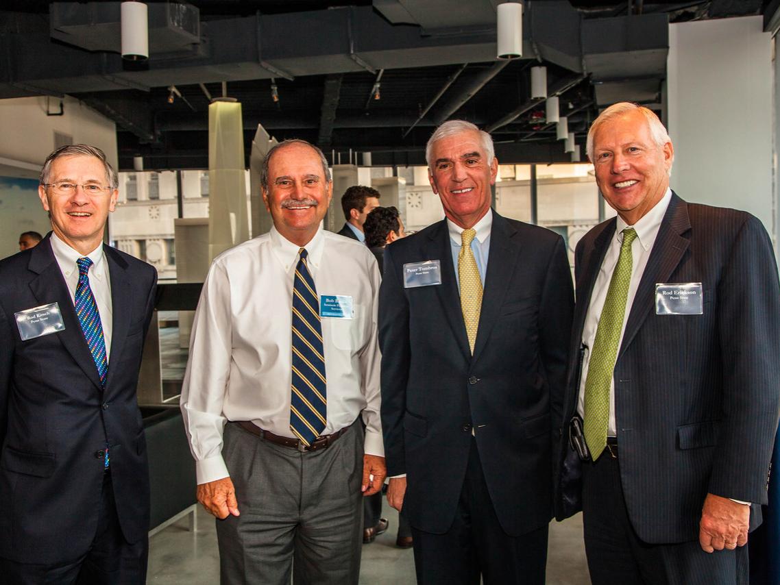 President Rod Erickson joined attendees at the Real Estate Advisory Board event in New York City
