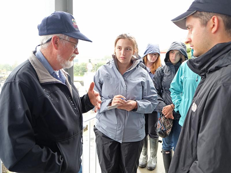 Hatchery visit