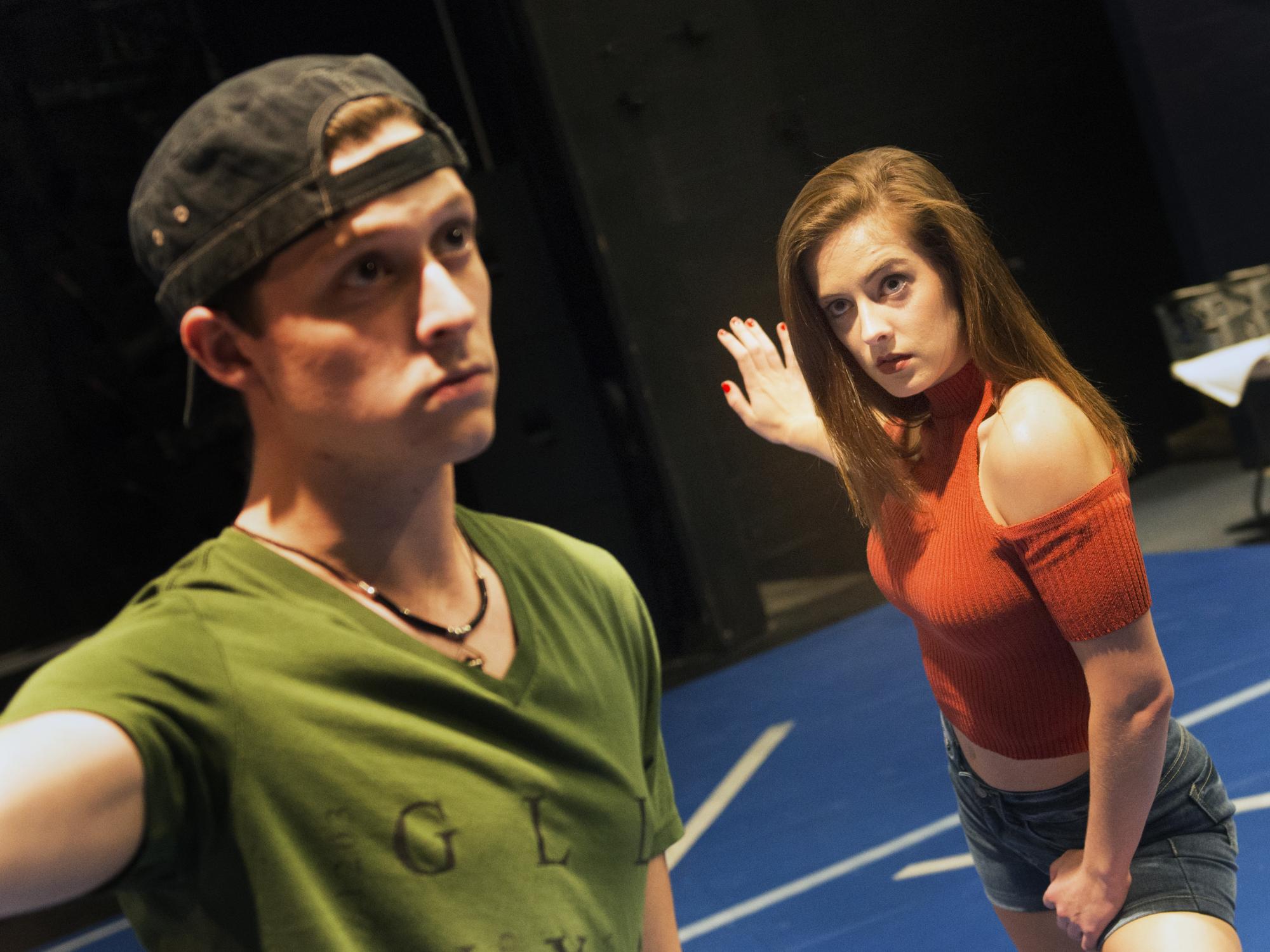 Penn State Centre Stage rehearsal