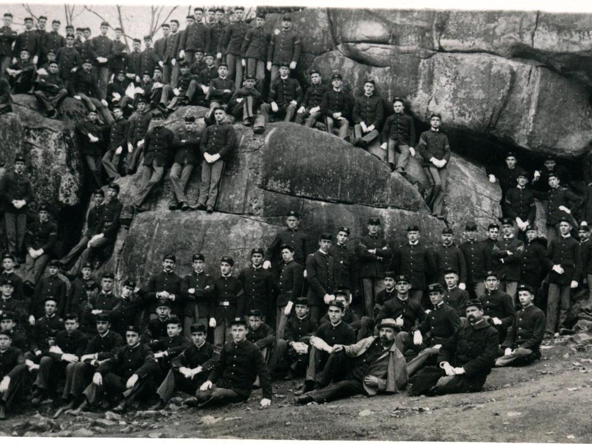Penn State cadets camped at Gettysburg