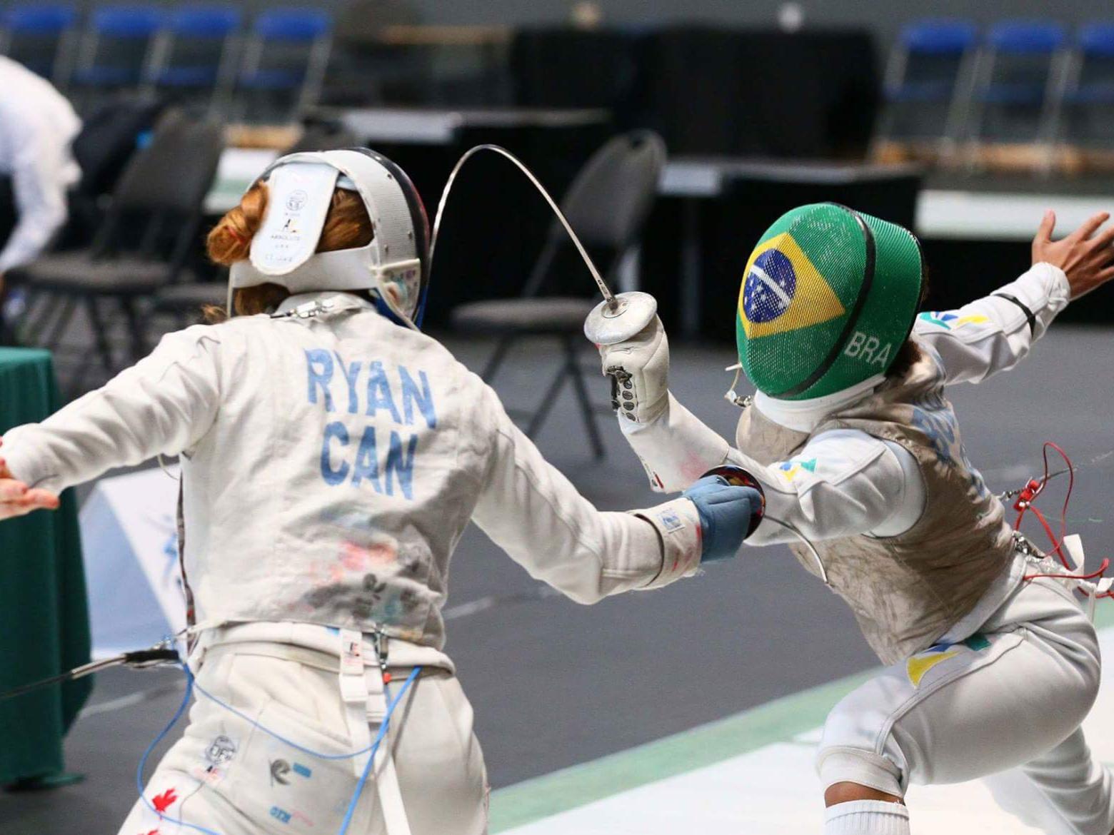 Brazilian fencer Bia Bulcão