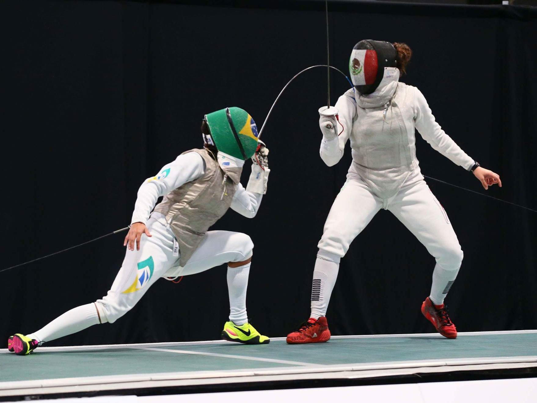 Brazilian fencer Bia Bulcão