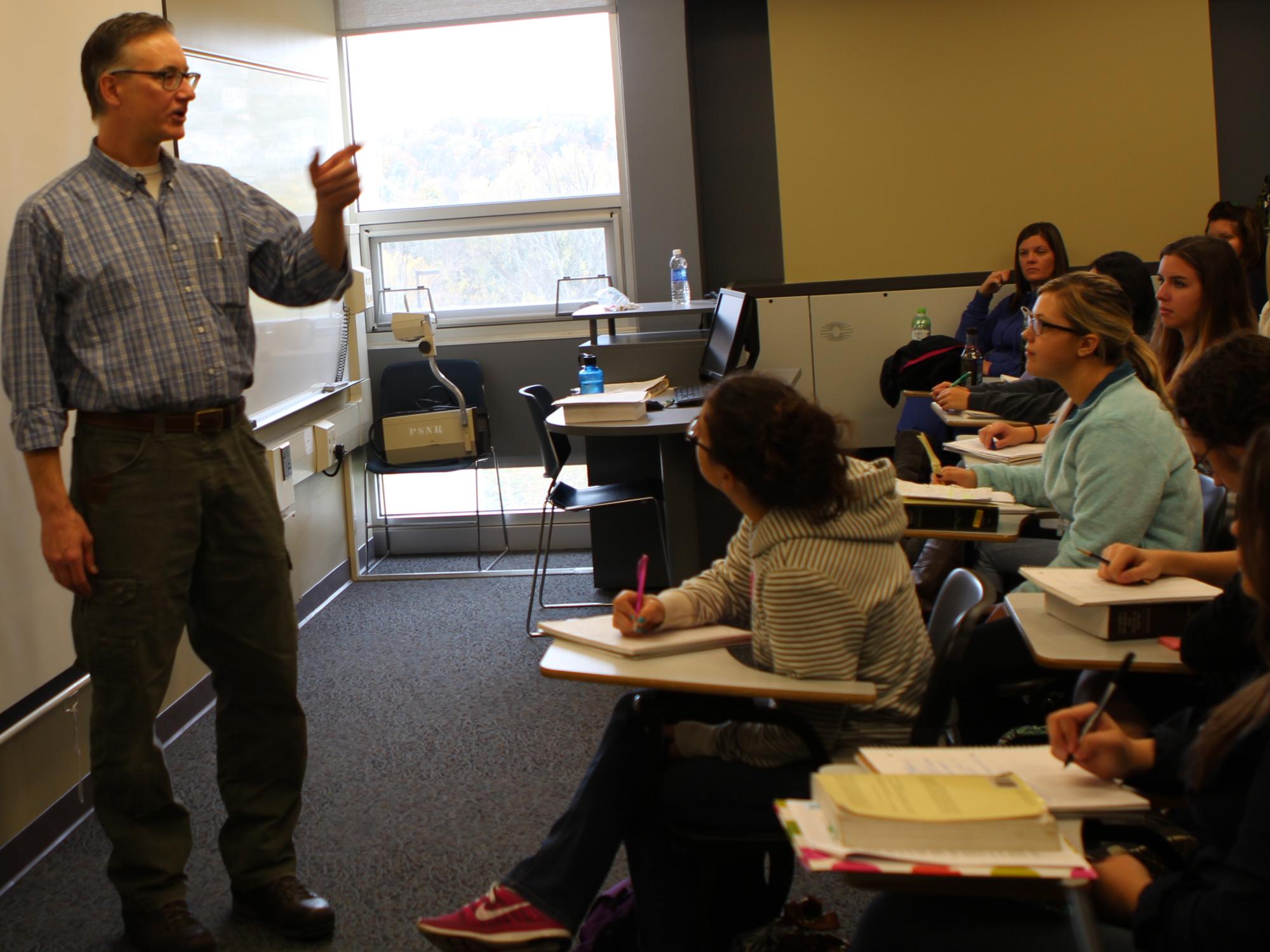 faculty in classroom