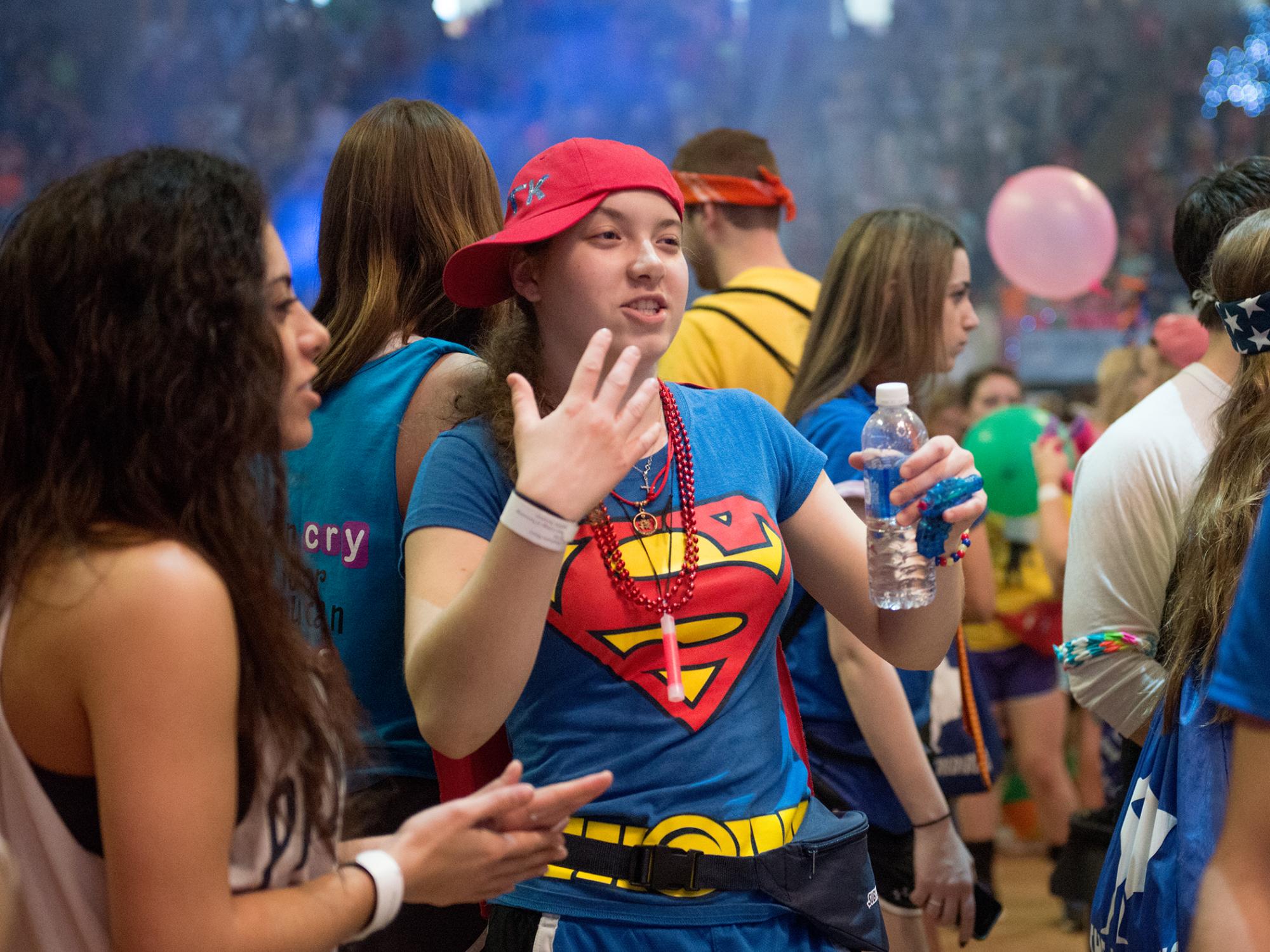 Penn College student dancers at THON 2015