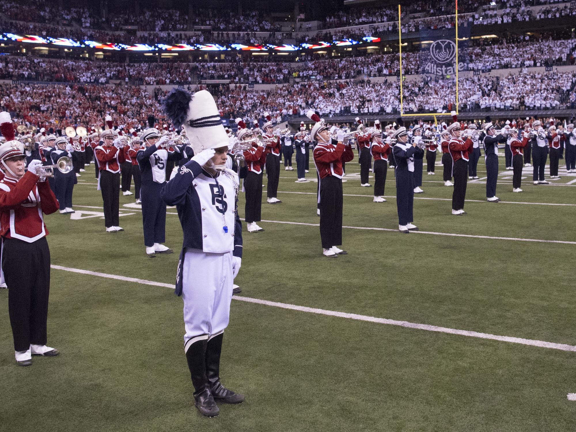 Blue Band and Wisconsin Band
