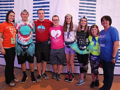 2016 Berks THON dancers and staff