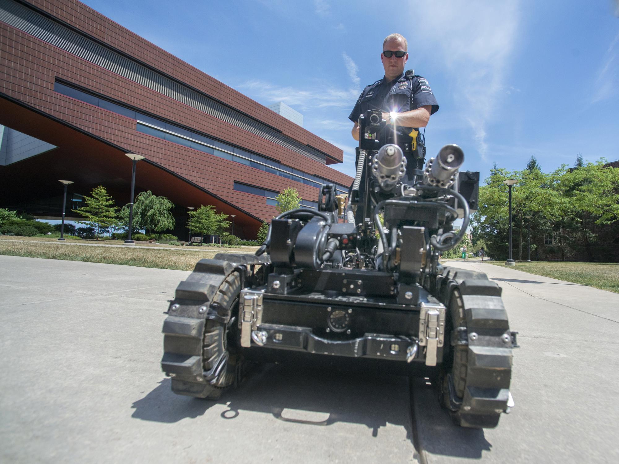 Penn State's Bomb Detecting Robot