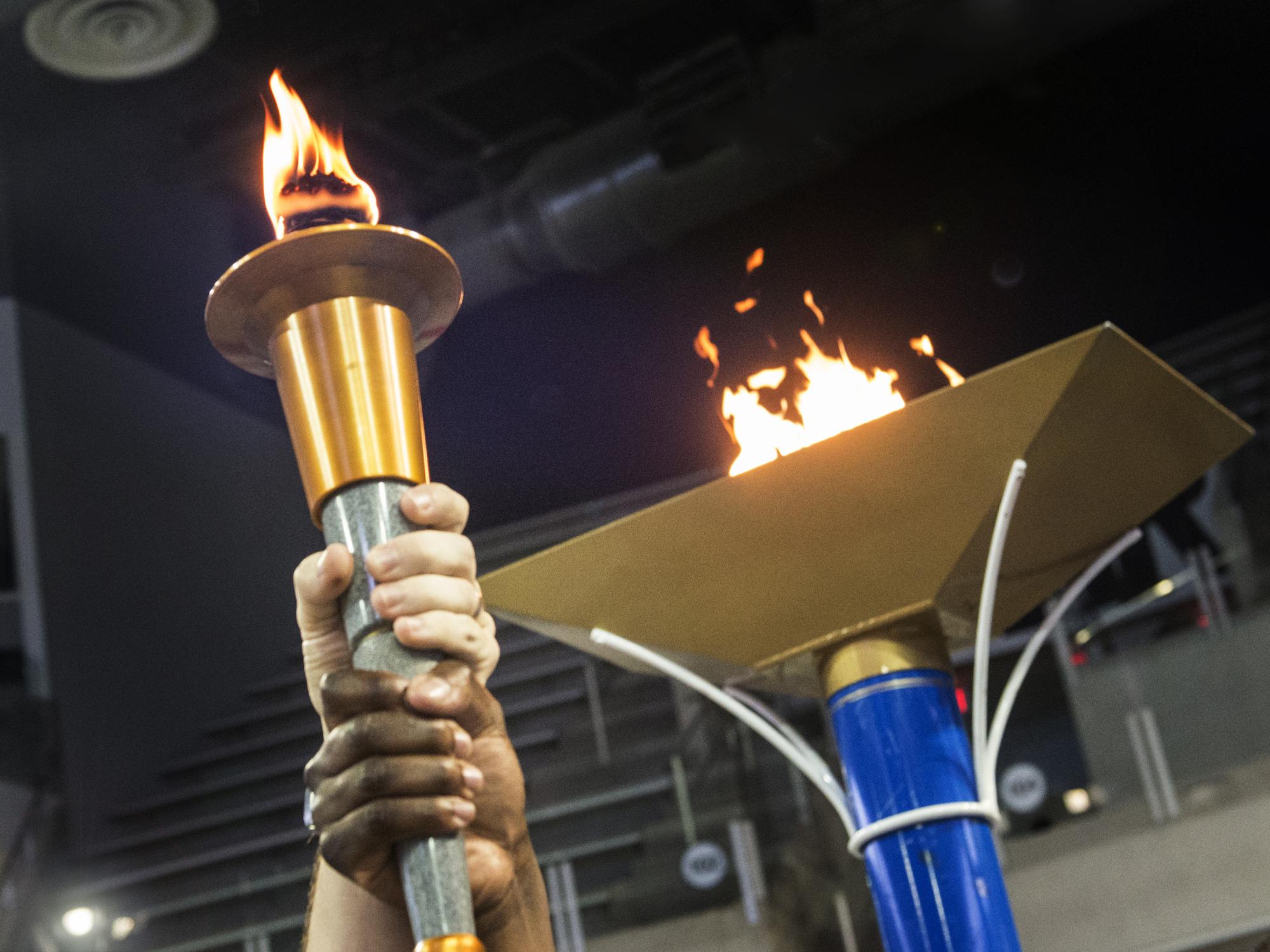 special olympics flame