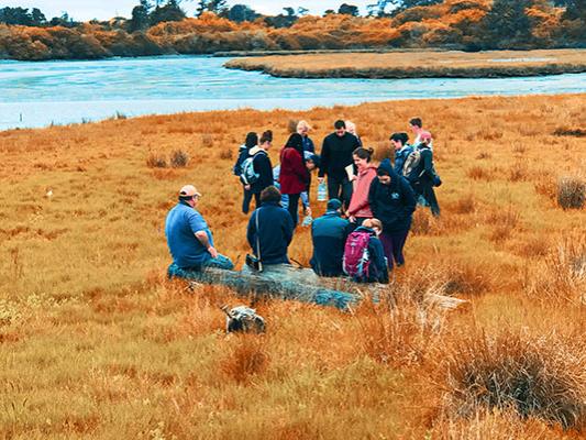 Penn State undergraduate students traveled to the Pacific Northwest as part of a research course 