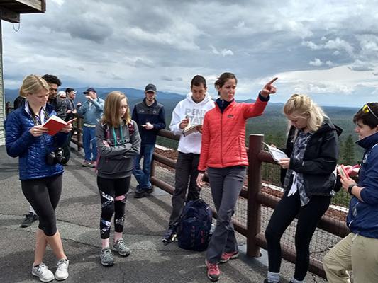 Penn State undergraduate students tour the Pacific Northwest as part of the 2018 CAUSE course 