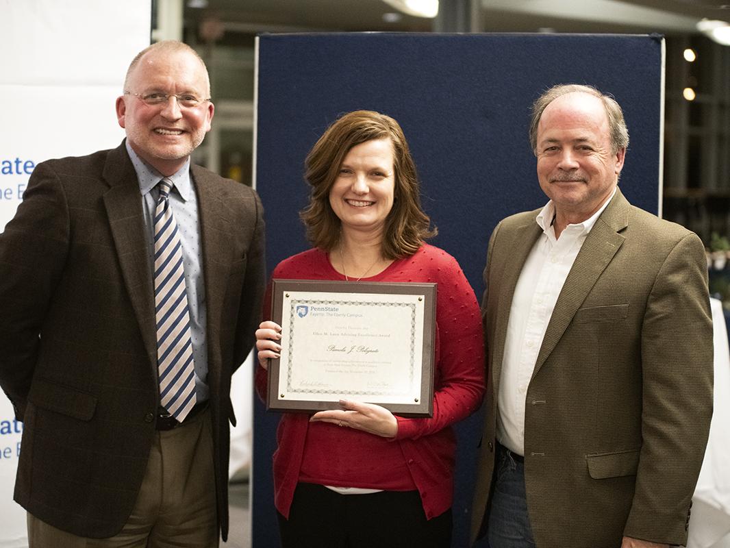 From left to right: Charles Patrick, Pamela Pologruto, and Gary Monaghan