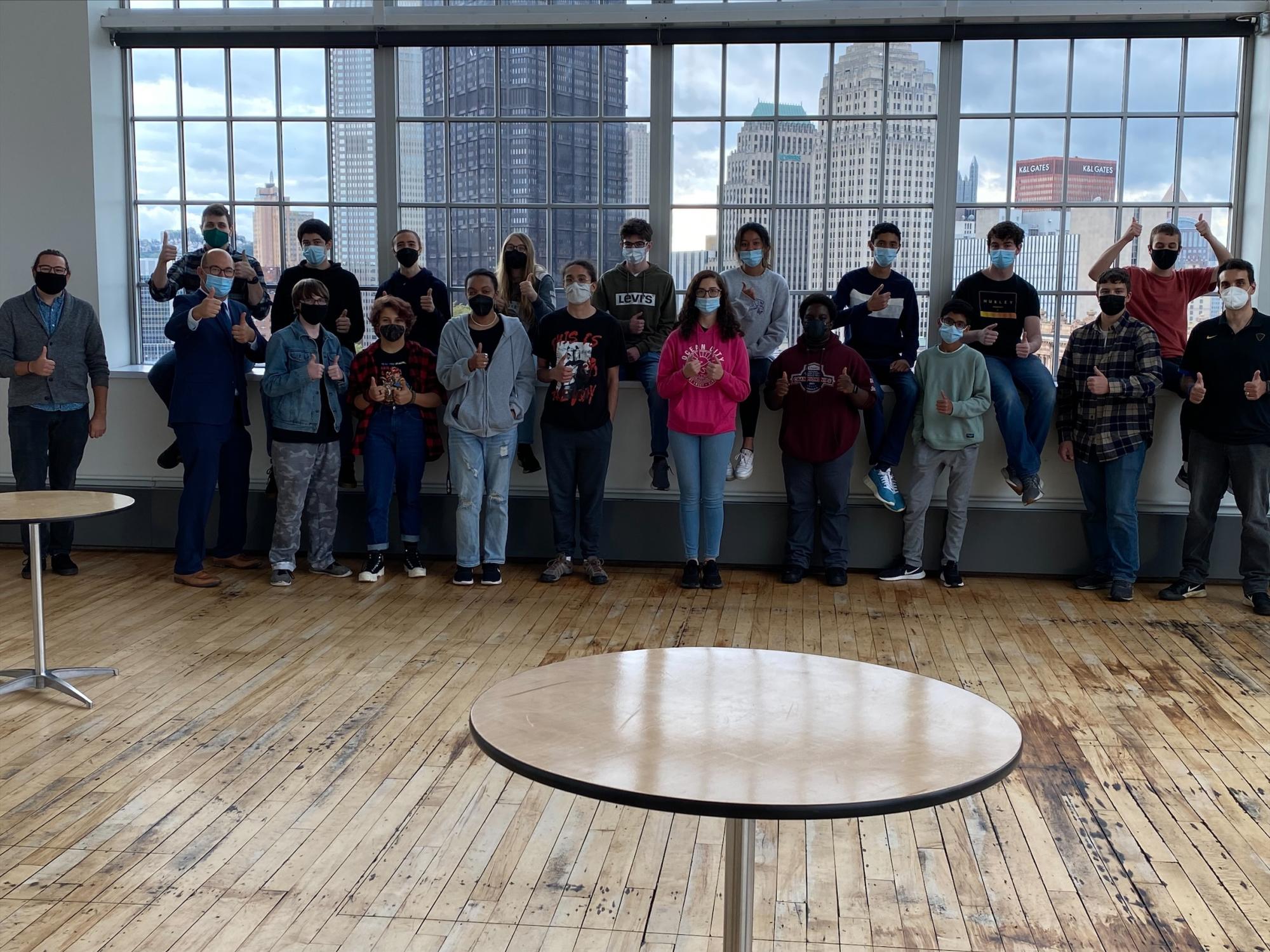 Students at the EIC