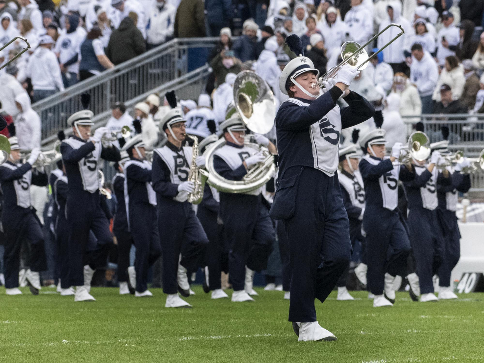 Blue Band performing at Beaver Stadium