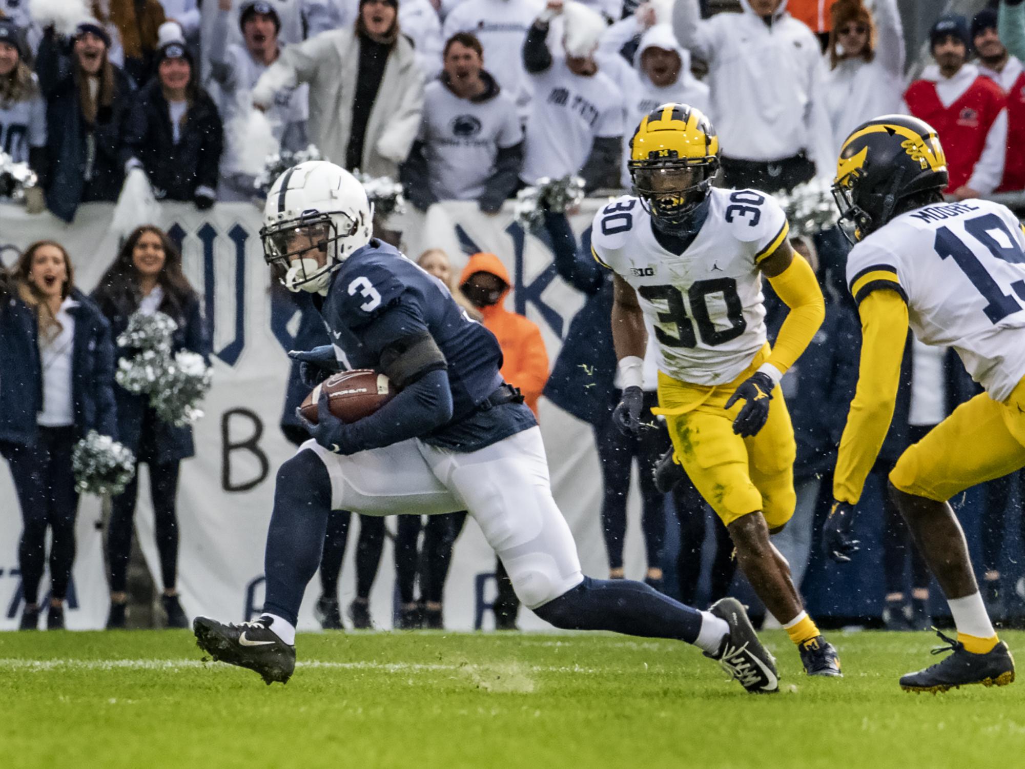 Parker Washington running vs Michigan