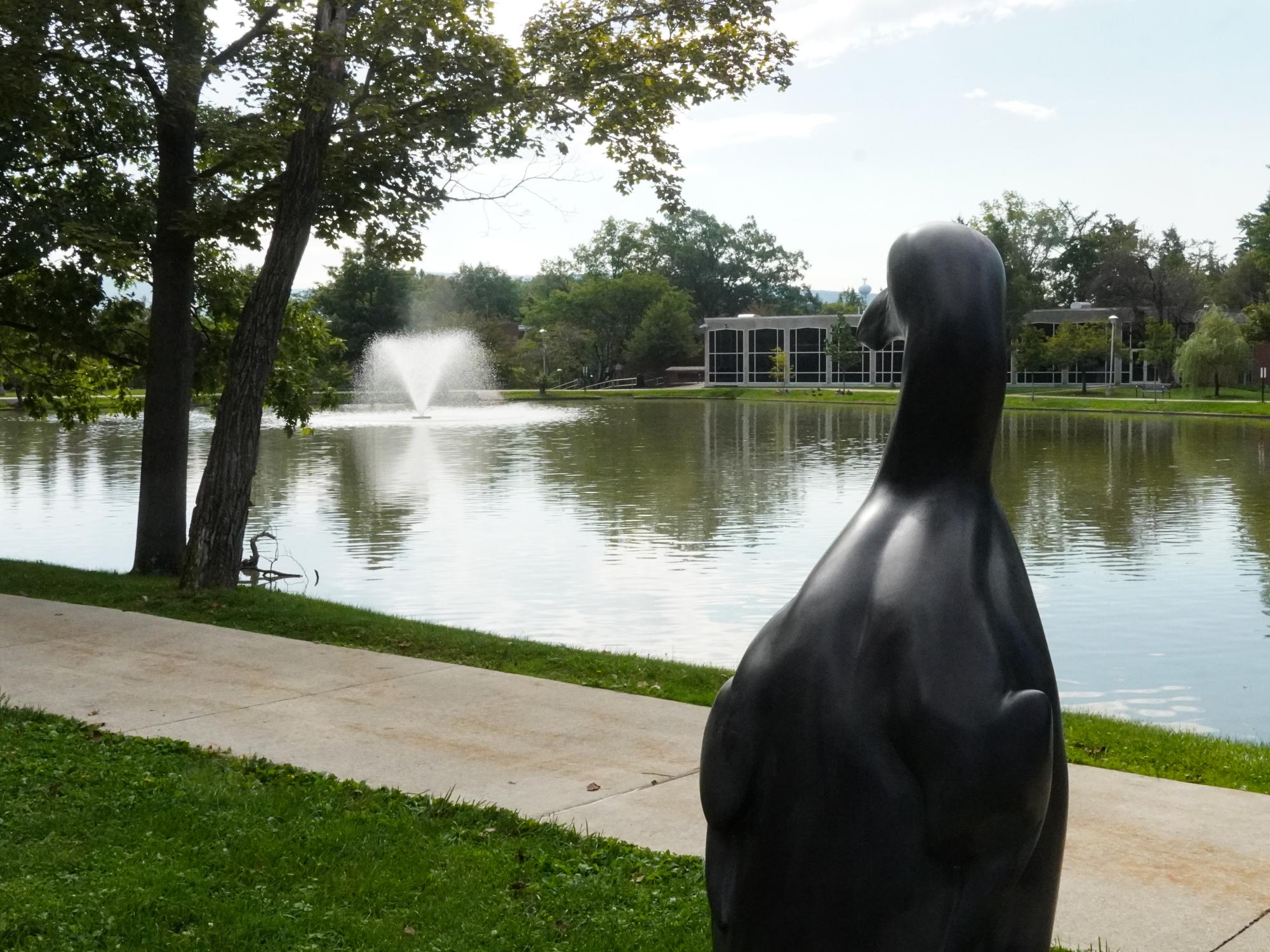 Great Auk statue