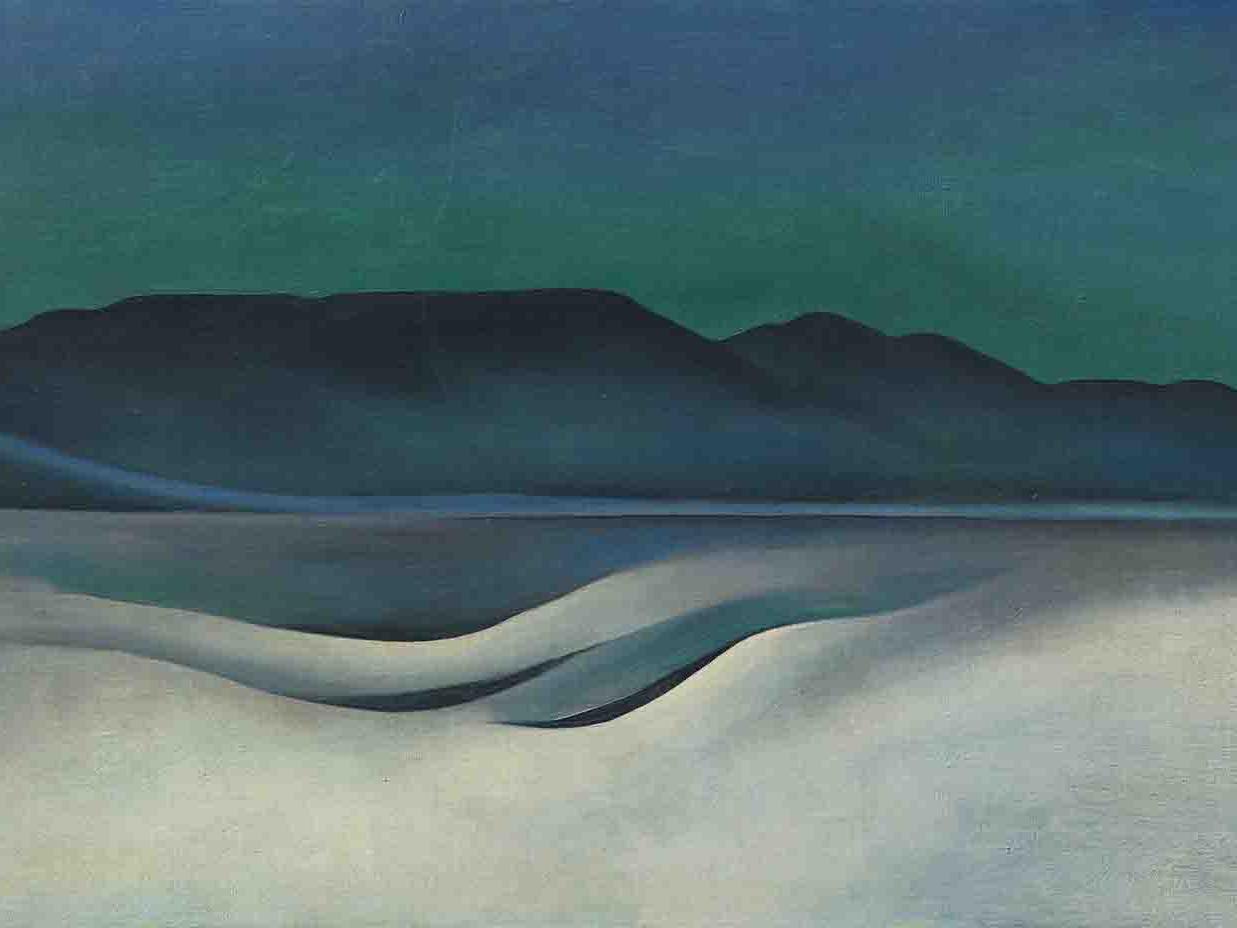 Georgia O’Keeffe (American, 1887–1986), Lake George, 1924