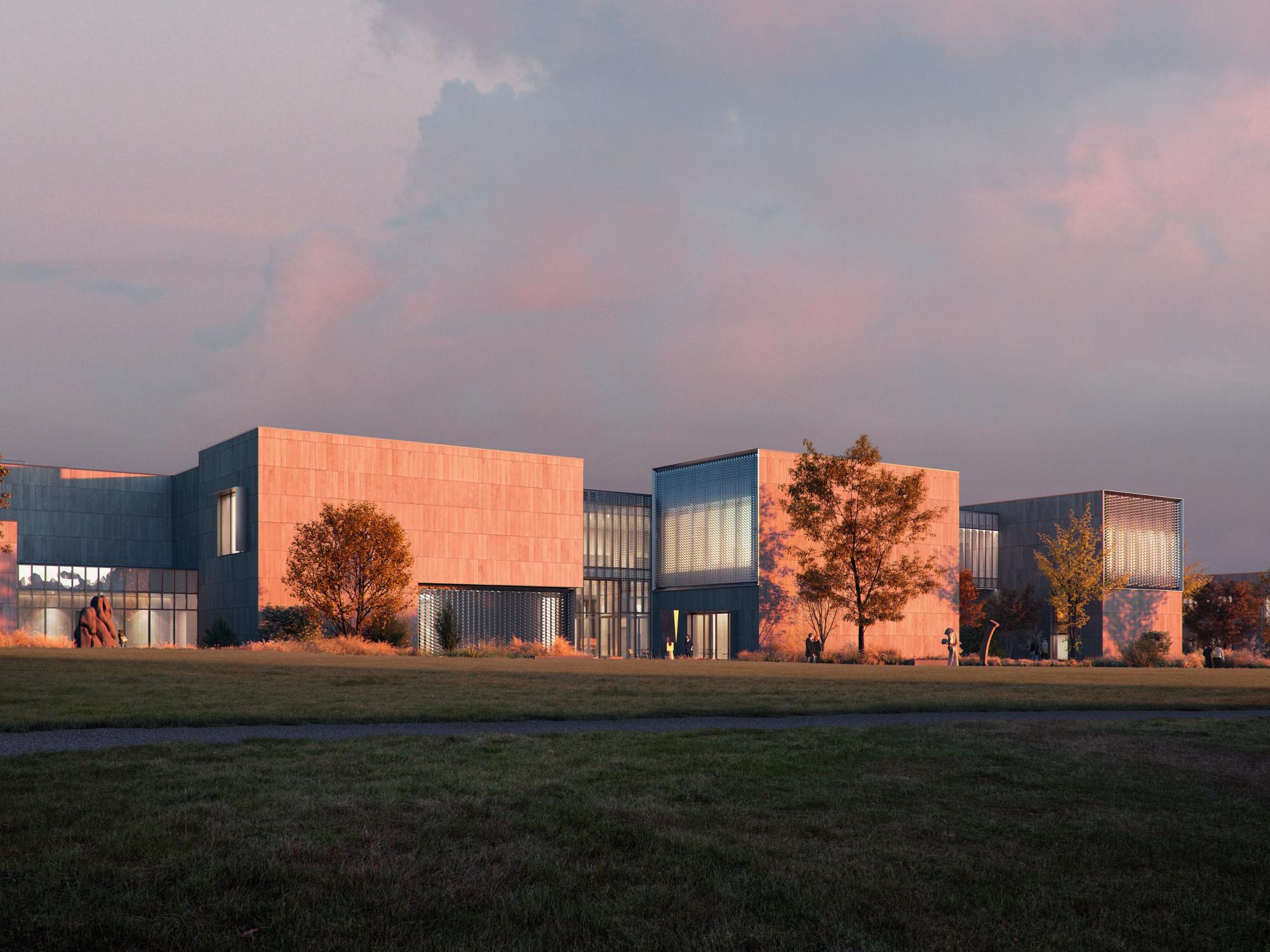 The new Palmer Museum of Art at Penn State