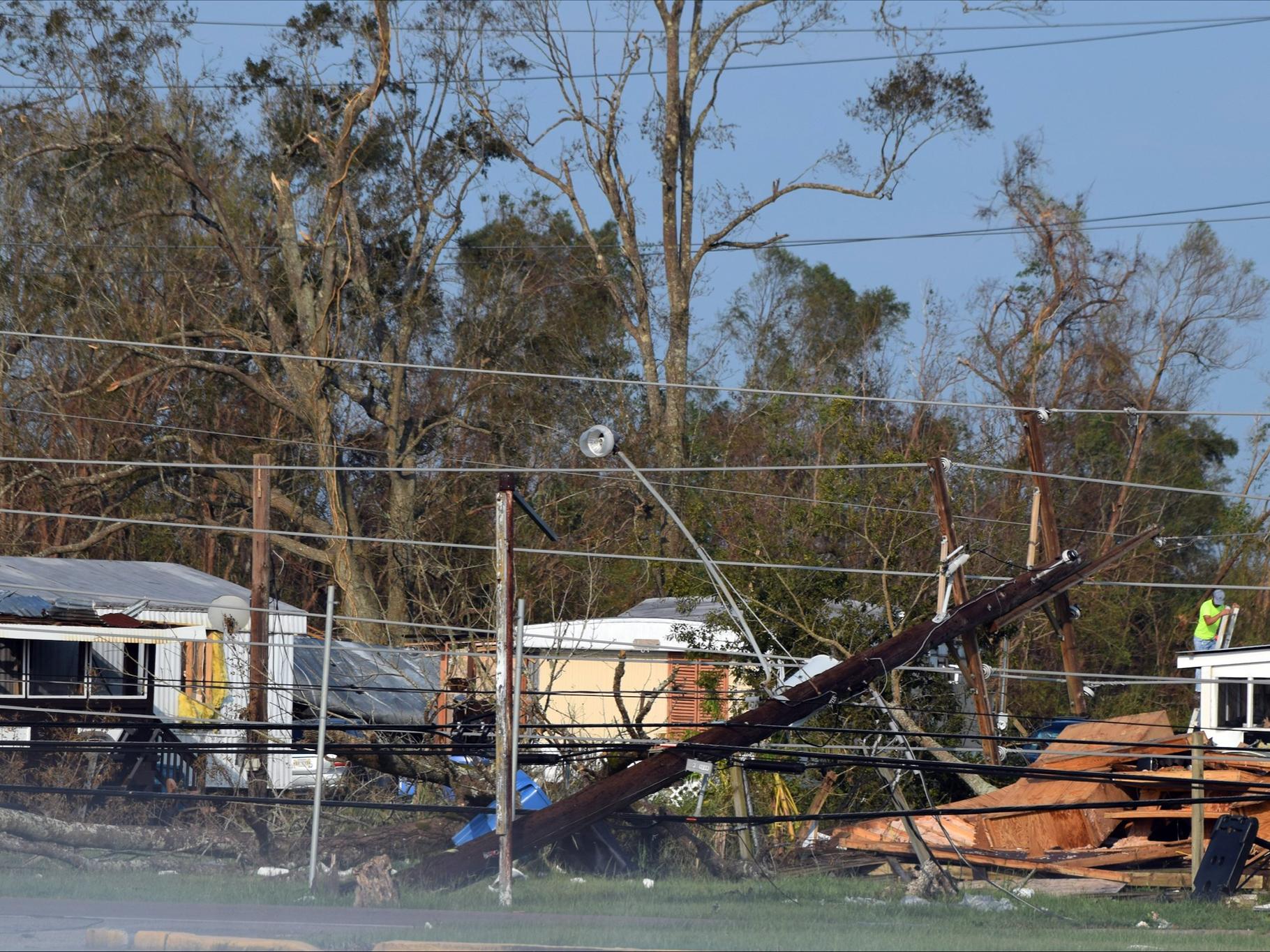 Alex Swithers, who works for TRC Companies while attending Penn State through its World Campus, said initial assessments for Hurricane Ida found found roughly 26,000 downed power lines — including 2,000 miles of transmission wire.
