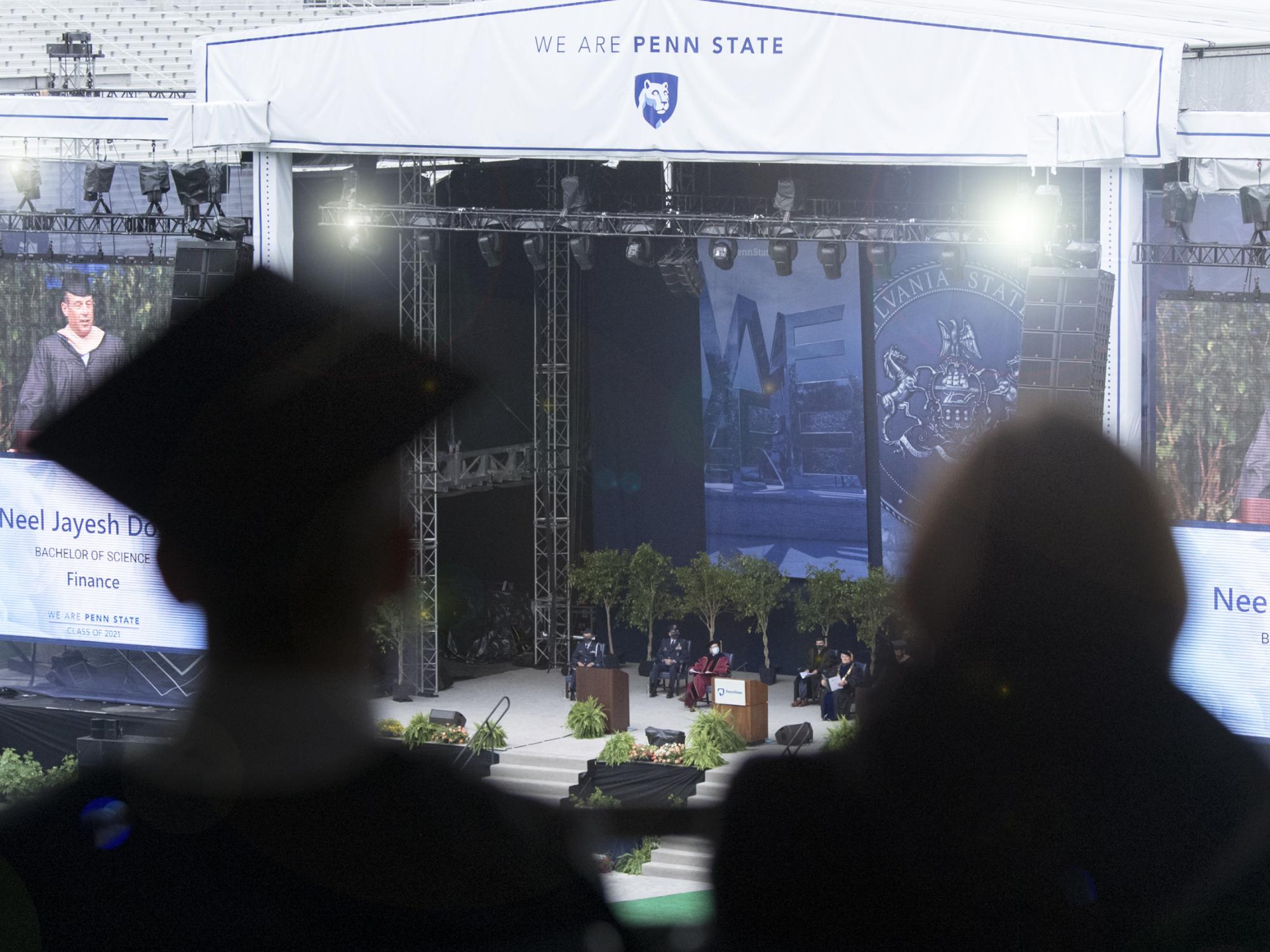 Spring Commencement 2021 at Beaver Stadium