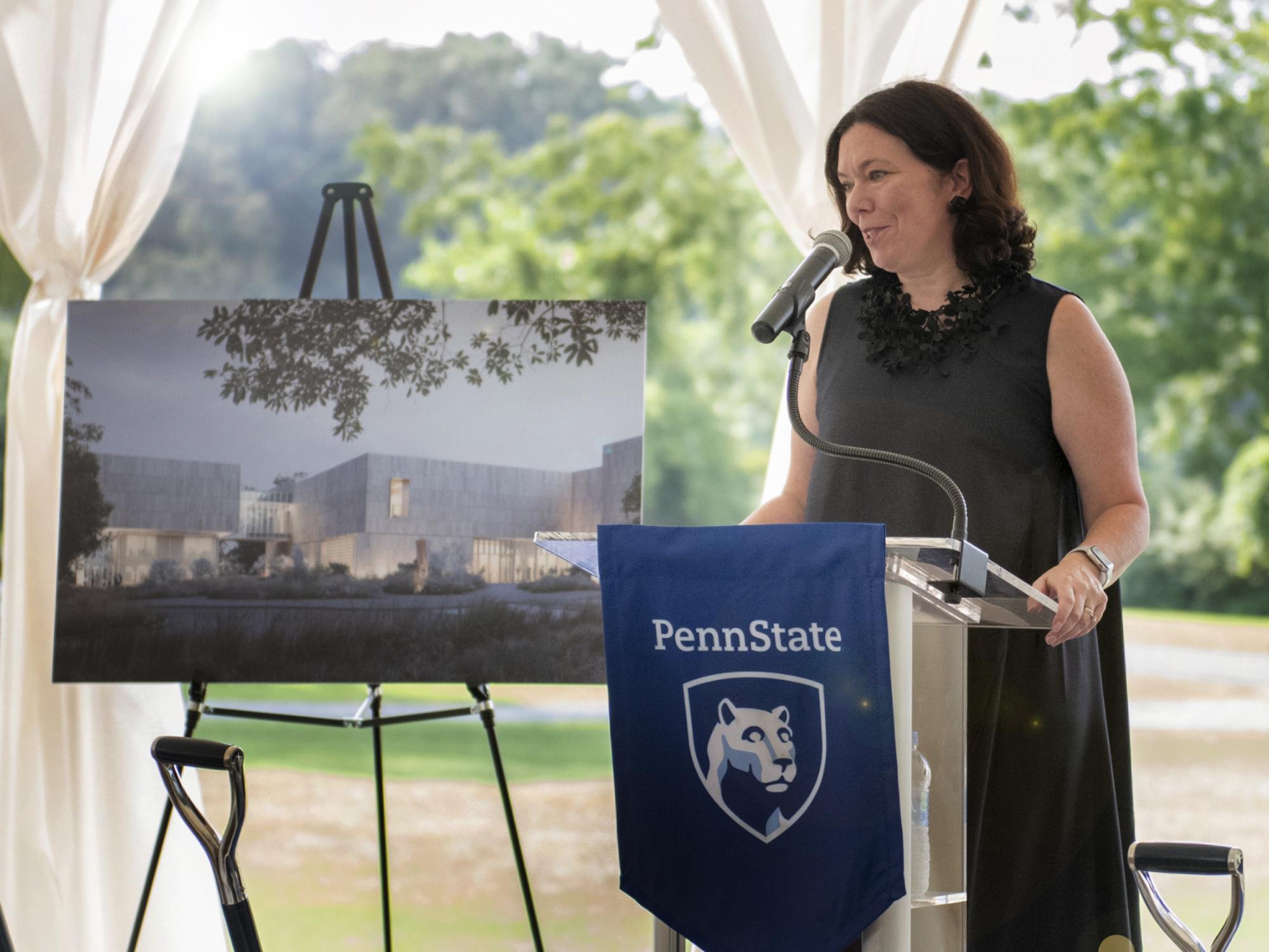 Palmer Museum Dedication ceremony