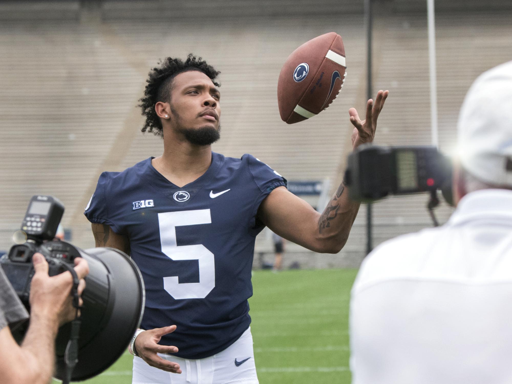 Tariq Castro-Fields at Media Day