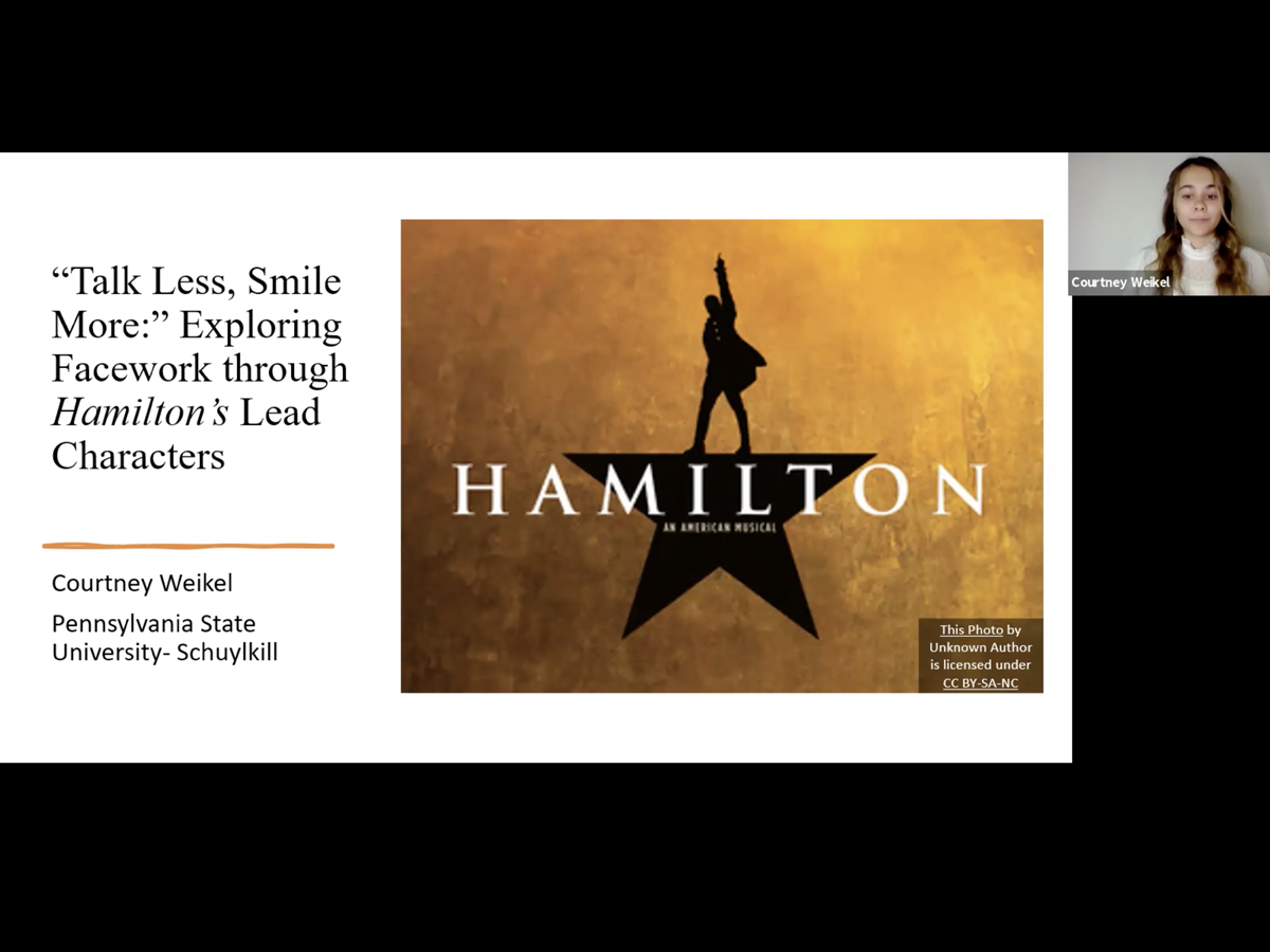 A screenshot of Zoom presentation