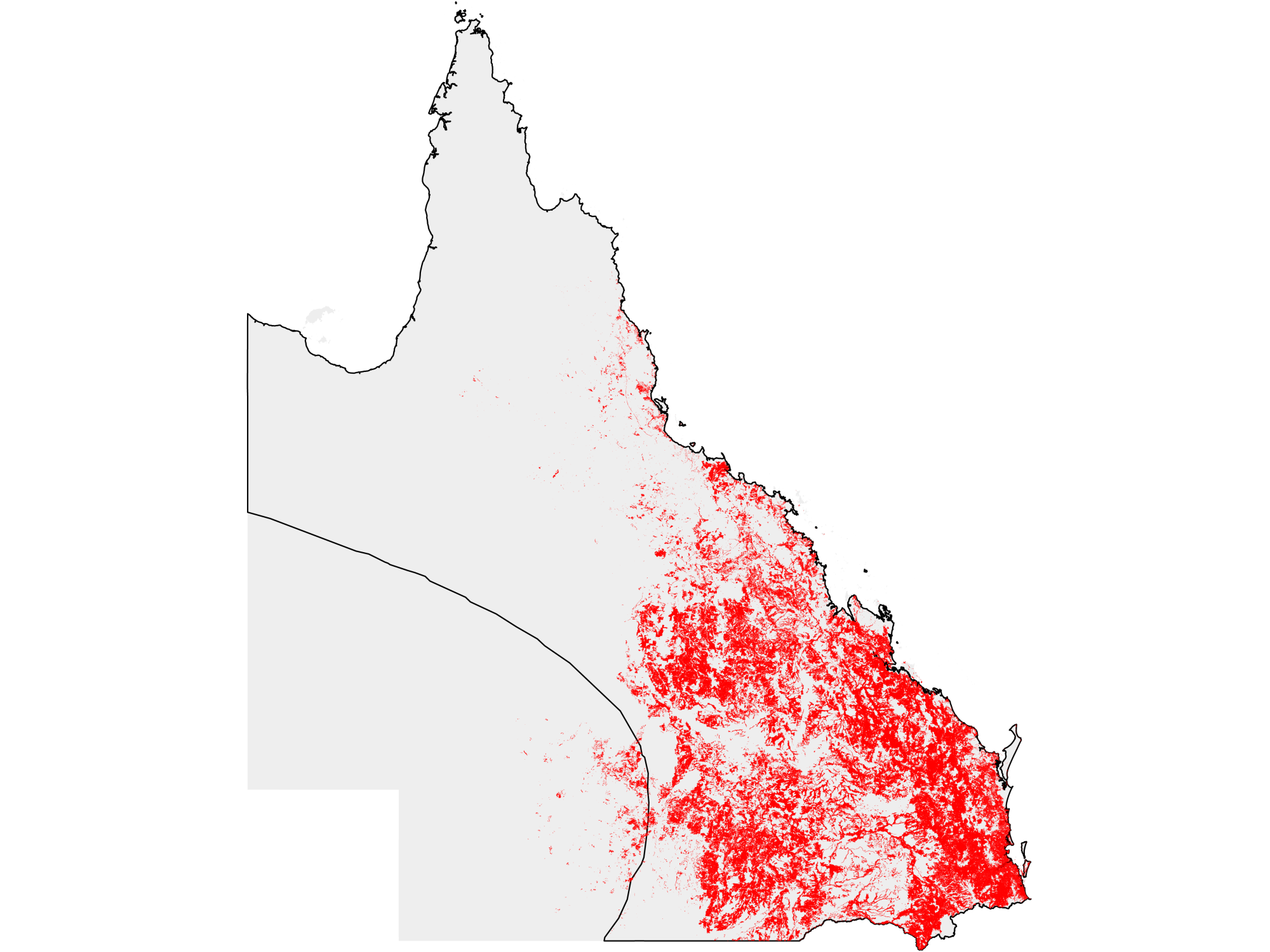 Satellite images of Eucalyptus vegetation