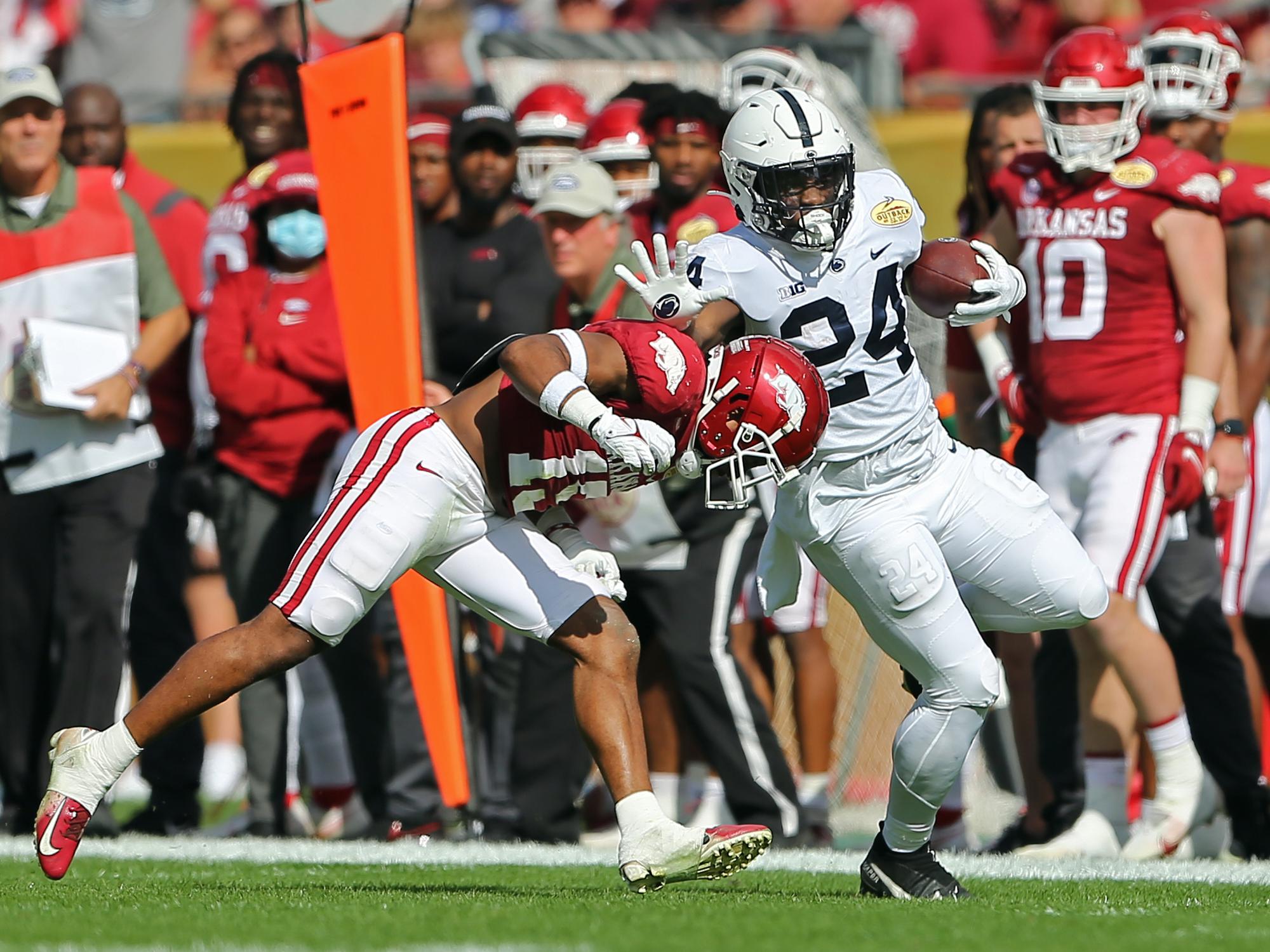 Keyvone Lee run at Outback Bowl