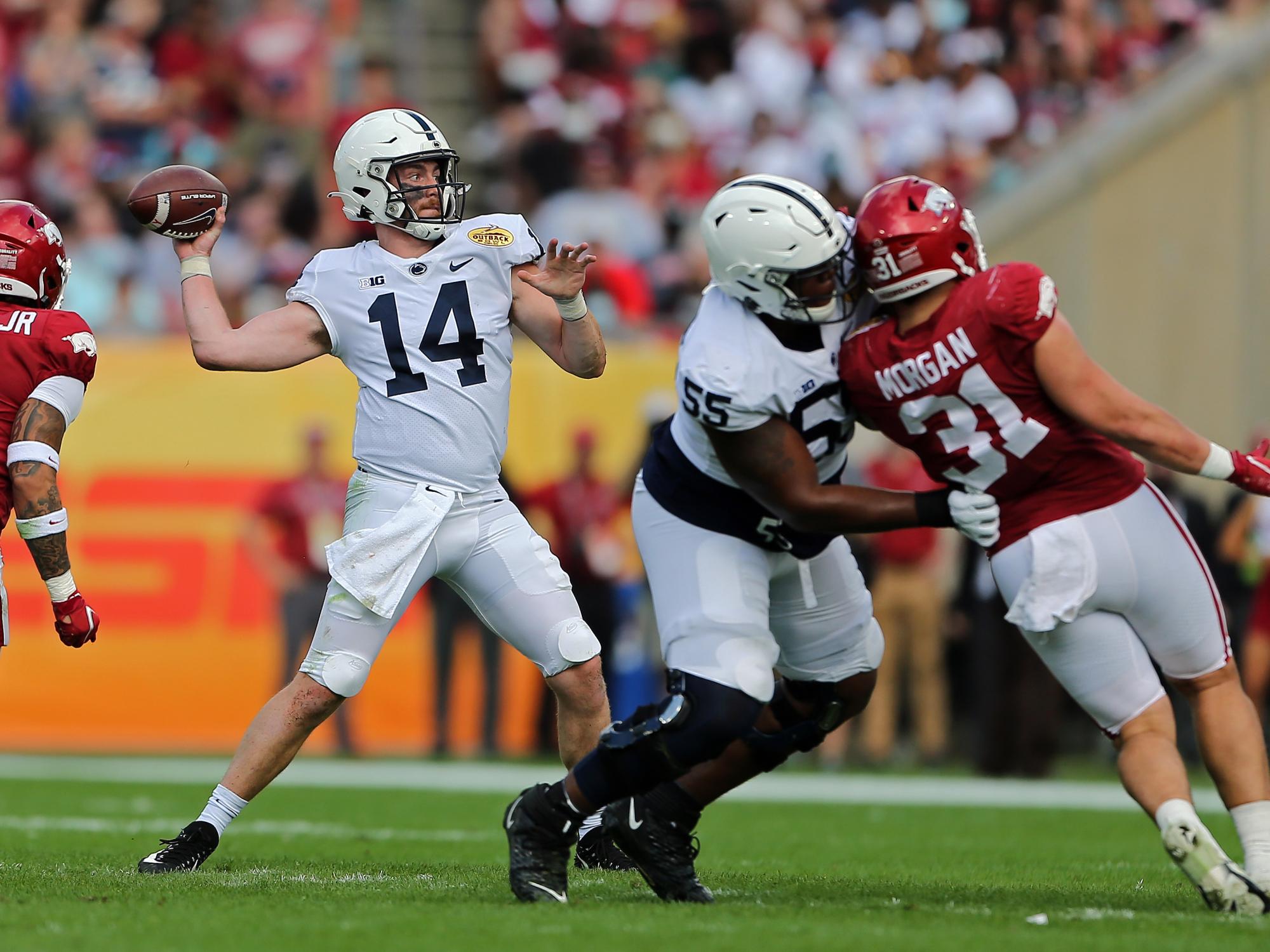 Sean Clifford 2022 Outback Bowl