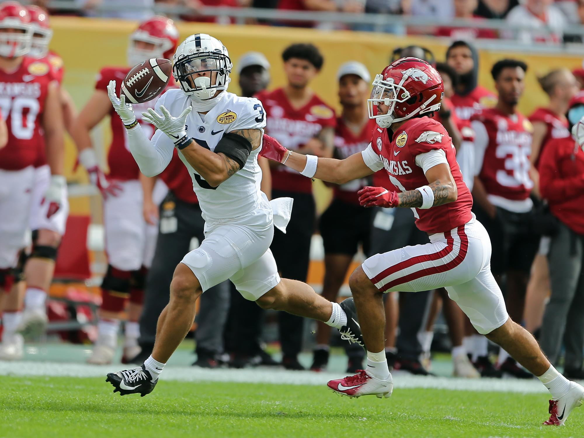 Parker Washington catch in Outback Bowl